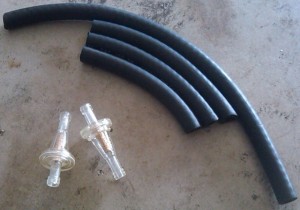 Filters and Fuel Lines, Cut To Size